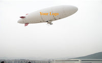 Air-Ads 6M (20 ft) RC Zeppelin Outdoor Radio Control Blimp Advertising eBlimp airship (TPU+Nylon)