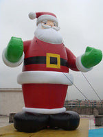 15ft (4.6M) Inflatable Advertising Promotion Giant Christmas Santa Claus with Blower