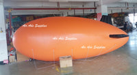 18 Foot Inflatable Advertising Blimps /Flying Giant Helium Airplane /Free Logo