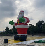 20ft 6M Inflatable Advertising Promotion Giant Christmas Santa Claus;Not Incl. Blower