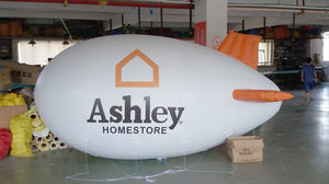 4M 13ft Giant Inflatable Advertising Blimp /Flying Helium Balloon /Free custom logo