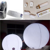 Discounted 2 globe Balloons(2M) and 1 blimp (5M) with 3 lights, customer logo