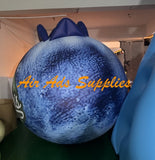Giant Inflatable Blueberry Balloon, 8ft Flying Felium Balloon, Free Custom Logo Display, Farm Market Advertisement