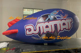 4M 13ft Giant Inflatable Advertising Blimp /Flying Helium Balloon/Free Logo