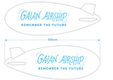Discounted 2 globe Balloons(2M) and 1 blimp (5M) with 3 lights, customer logo