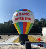 Air-Ads 20FT (6M) Inflatable Advertising Grand Opening Balloon NEW OPEN Celebration Giant Promotion Balloon Removable Sign Free Logo with Blower