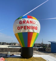 Air-Ads 20FT (6M) Inflatable Advertising Grand Opening Balloon NEW OPEN Celebration Giant Promotion Balloon Removable Sign Free Logo with Blower