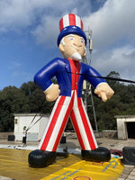 32 ft (9M) Giant Inflatable Uncle Sam 02 Holiday Celebration US Memorial Day; Not Incl. Blower
