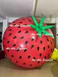 16ft (5M) Giant Inflatable Flying Strawberry Balloon /Free Logo Print