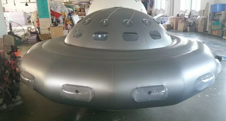 10ft (3M) Giant Inflatable Flying Saucer for Advertising Promotion Event Celebration