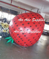 6.5ft (2M) Giant advertising balloon Inflatable Strawberry Balloon /Free Logo