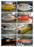10M 32.8ft Giant Inflatable Advertising Blimp /Flying Helium Balloon/Your Logo