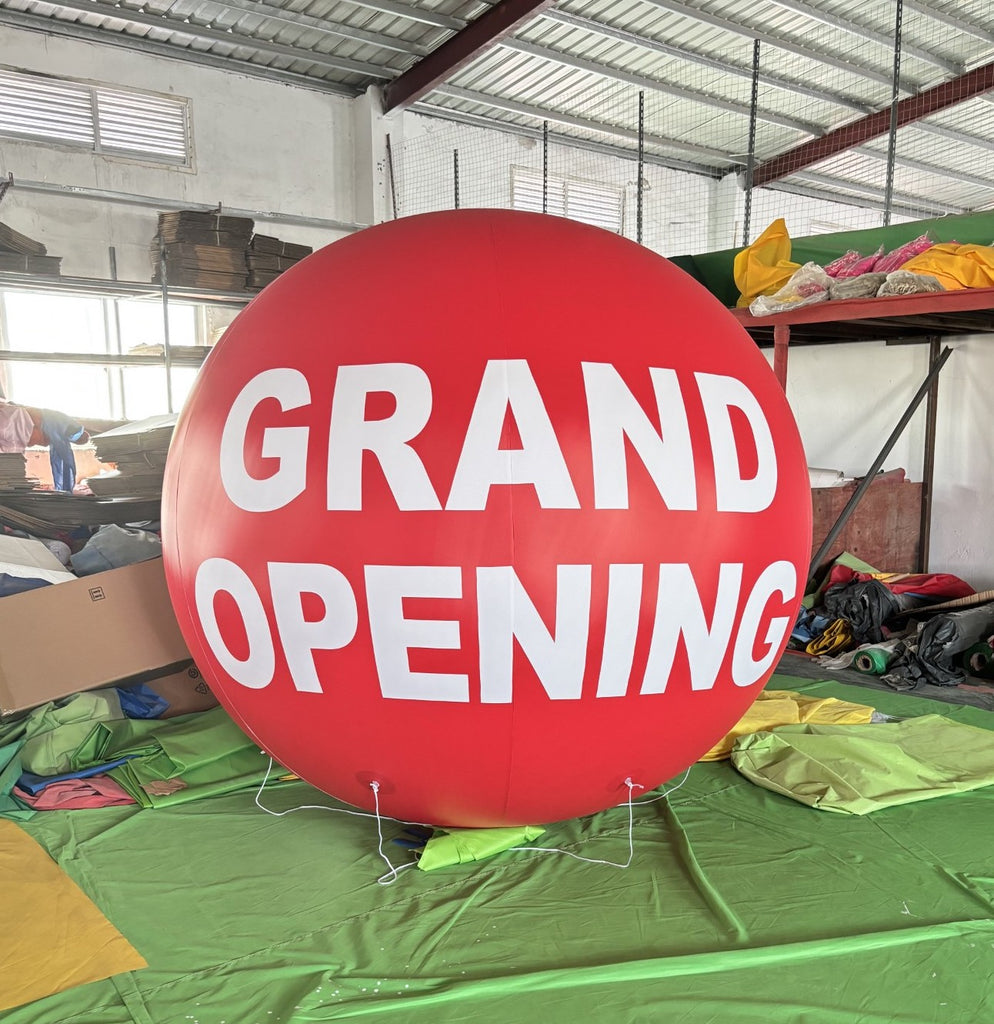 8ft (2.5m) Giant Advertising Balloon Grand Opening/Celebration Helium Balloons/Free Logo (Copy)