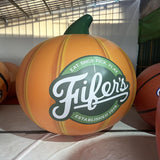 8ft (2.5m) Giant Inflatable Flying Pumpkin Balloon /Free Custom Logo