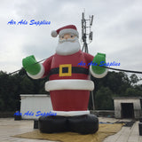 15ft (4.6M) Inflatable Advertising Promotion Giant Christmas Santa Claus with Blower