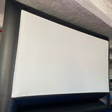 13x7FT Inflatable Movie Screen (Mattress) Home Theatre PVC Front Projection with blower