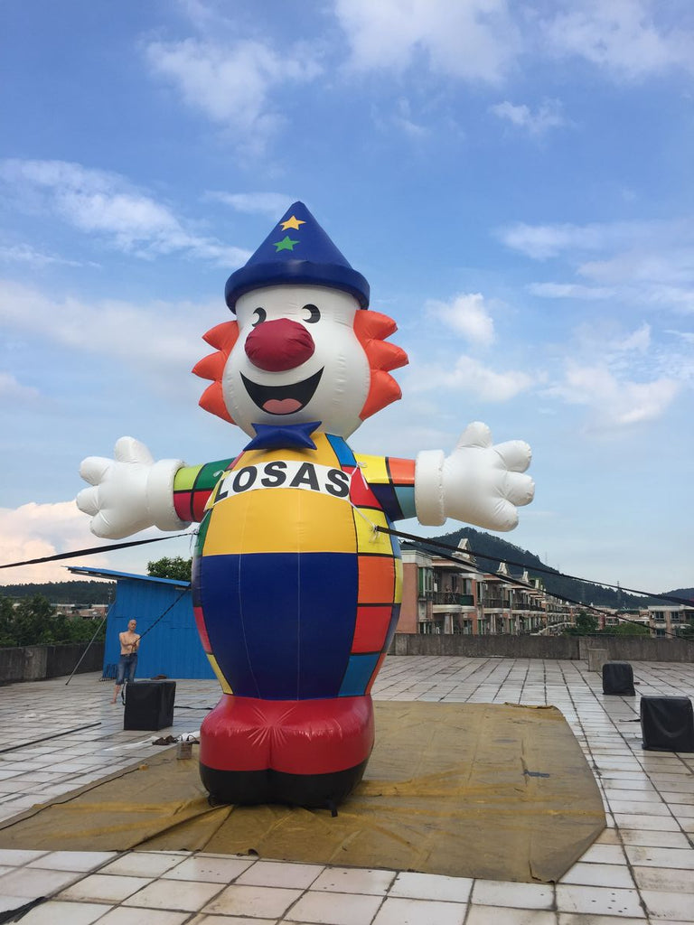 20ft (6M) Advertising Promotion Inflatable Giant Charlie the Clown with Blower