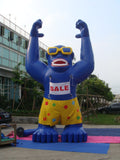 25ft (7.6M) Inflatable Advertising Giant Inflatable Gorilla for Promotion; Not Incl. Blower