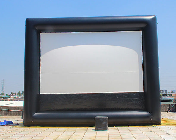 20FT Inflatable Movie Screen No Wrinkle Outdoor Cinema;Not Incl. Blower