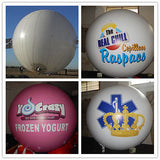 Air-Ads 8FT (2.5 Meter) Inflatable Hot Air Balloon Replica; Holiday Helium Balloons; Free Logo