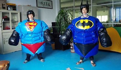 Professional Wrestling Sumo Suit Adults 2 Suits full SET Cartoon Man style