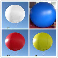 8ft (2.5m) 0.25mm PVC Giant Advertising Round Balloon/Celebration Helium Balloons/Free Logo