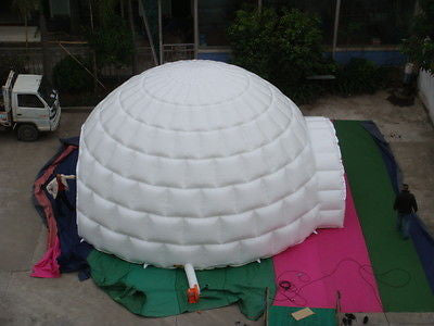 29.5ft 9M Inflatable Promotion Advertising Events Igloo Dome Tent 0.4 PVC; NO Blower