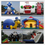 12.5ft/3.8M Inflatable Kids Play Center Rock Climbing Bounce Jump Playgound Toy