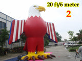 20ft 6M Inflatable Advertising Promotional Giant American Eagle; Not Incl. blower