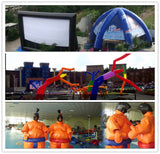20ft (6M) Advertising Promotional Giant Inflatable Charlie the Clown; Not Incl. Blower