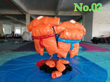 Professional Sumo Suit Wrestling KIDS SET 2 Suits Helmet Glove Floor Mat/3 Color Options