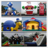 26ft (8M) Advertising Promotional Giant Inflatable Charlie the Clown;Not Incl. Blower