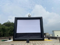 26x15ft Professional Inflatable Movie Screen No Wrinkle Outdoor Cinema;Not Incl. Blower