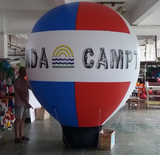 Air-Ads 14 Feet (4.3M) Inflatable Hot Air Replica Balloon; Advertising Flying Helium Balloon; Free Logo