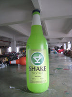 20ft ( 6 meter) Giant Inflatable Wine bottle drink bottle promotion advertising with free custom logo