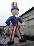 26ft (8M) Giant Inflatable Uncle Sam 02 for Holiday US Memorial Day Promotion; Not Incl. Blower