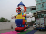 26ft (8M) Advertising Promotional Giant Inflatable Charlie the Clown;Not Incl. Blower