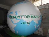 Air-Ads 11ft 3.3m Giant Inflatable Globe Map World Balloon /Free Logo (PVC)