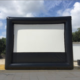 16FT Inflatable Movie Screen Lycra No Wrinkle Seamless Home Cinema; Not incl. Blower
