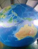 Air-Ads 6.5ft  (2M) Giant Inflatable Globe Map World Balloon /Free Logo (PVC)