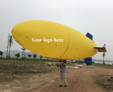 Air-Ads 7M (22 ft) RC Zeppelin Outdoor Radio Control Blimp Advertising Airship for Aerial Photograph and Construction Work /2 days on site training On Request (TPU+Nylon)