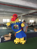 6.5ft (2M) Rooster Inflatable Decor Advertising Promotion Giant Chicken; NO BLower