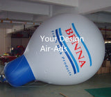 Air-Ads 10FT (3 Meter) Inflatable Hot Air Balloon Replica; Holiday Helium Balloons; Free Logo
