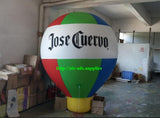 Air-Ads 14 Feet (4.3M) Inflatable Hot Air Replica Balloon; Advertising Flying Helium Balloon; Free Logo