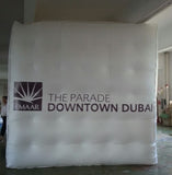 8ft (2.5m) Giant Inflatable Advertising Square Balloon Gift Box /Flying ceremony Party/Free Logo